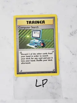 Computer Search - 71/102 - Rare Base Set 1999 - Pokemon Card - LP CB1S2 - Image 1