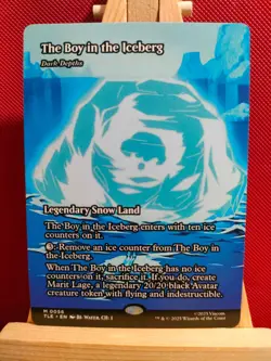 The Boy in the Iceberg / Dark Depths (Borderless) - Avatar: Eternal - NM - MTG - Image 1