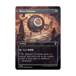 WOTC Commander Masters Thran Dynamo (Borderless) (U) (Foil) NM - Image 1