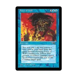 WOTC MtG Alliances Force of Will (U2) EX - Image 1