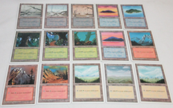 MAGIC THE GATHERING 5TH EDITION BASIC LANDS PARTIAL SET 1997 VTG MTG CARD #440 - Image 1