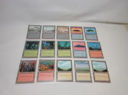 MAGIC THE GATHERING 5TH EDITION BASIC LANDS PARTIAL SET 1997 VTG MTG CARD #440 - Image 2