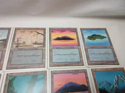 MAGIC THE GATHERING 5TH EDITION BASIC LANDS PARTIAL SET 1997 VTG MTG CARD #440 - Image 5