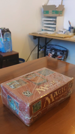 1X SEALED BOOSTER PACK BUSTINA MAGIC MTG FALLEN EMPIRES 1994 VINTAGE CHECK VIDEO - Image 2