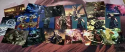 MTG Final Fantasy - 25 Art Series card, Cloud, Ex-SOLD (Gold-Stamped Signature) - Image 1