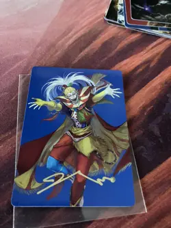 MTG Final Fantasy - 25 Art Series card, Cloud, Ex-SOLD (Gold-Stamped Signature) - Image 3