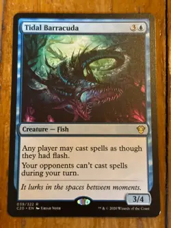 Tidal Barracuda - C20 - MTG - 039/322 - Image 1