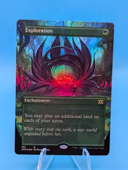 Magic the Gathering | Exploration | Foil Borderless Double Masters | NM/LP - Image 1