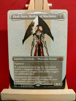 Elesh Norn, Mother of Machines (Borderless) - Phyrexia - NM (see pics) MTG - Image 1