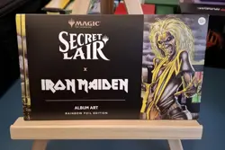 Secret Lair Iron Maiden Album Art Rainbow Foil MTG Magic The Gathering sealed - Image 1