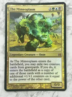 The Mineoplasm - MTG OVERSIZED Foil Holo Magic The Gathering Card - LP - Image 1