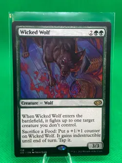 MTG - J22 - Wicked Wolf #134 - Image 1