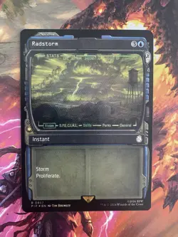 Radstorm (Showcase) (Surge Foil) Universes Beyond: Fallout Foil - Image 1