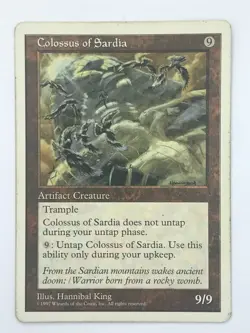 Colossus of Sardia - 4th Edition - Magic: The Gathering - MtG - Image 1