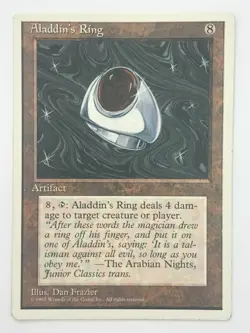 Aladdin's Ring - 4th Edition - Magic: The Gathering - MtG - Image 1