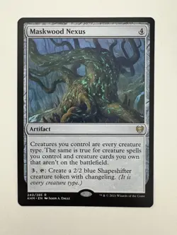Maskwood Nexus MTG Magic the Gathering Card NM Near Mint KHM - Image 1