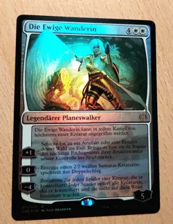 Mtg Magic: # FOIL Die Ewige Wanderin,The Eternal Wanderer, DEUTSCH Planeswalker - Image 3
