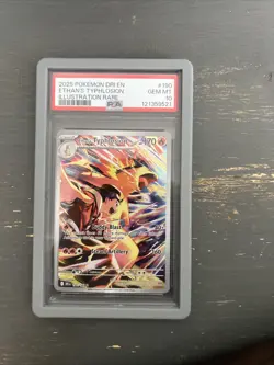 PSA 10 - Ethan's Typhlosion 190/182 - Pokemon Destined Rivals English - Image 1