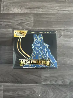 Pokemon TCG Mega Evolution Lucario Elite Trainer Box ETB Brand New In Hand - Image 1