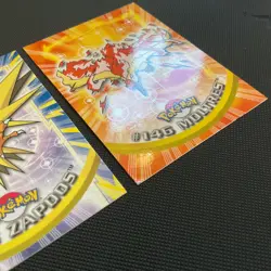 2000 Topps Pokemon TV Animation Series 3 Non-Foil Articuno + Zapdos + Moltres LP - Image 4