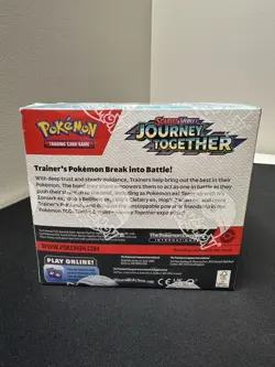 Pokemon TCG Journey Together Enhanced Sealed Booster Box Includes 1 Promo - Image 3