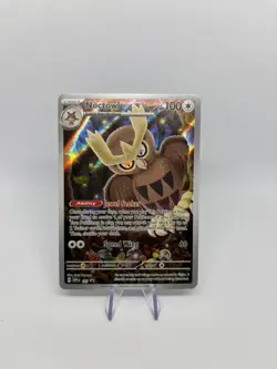 Pokemon TCG Noctowl SVP 141 Black Star Promo NM - Image 1