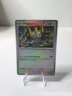 Regigigas Masterball Holo 086/131 Near Mint Prismatic Evolutions Pokemon TCG - Image 1