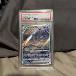 Pokemon Glaceon VSTAR Crown Zenith Galarian Gallery Full Art #GG40 PSA 7 - Image 1