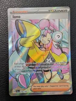 Iono - 254/193 Paldea Evolved (Pokemon) Full Art Ultra Rare - Image 1