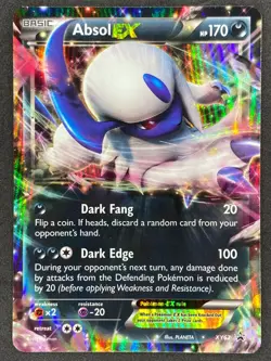 Pokemon Absol EX XY62 XY Black Star Promo LP - Image 1