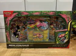 Pokemon TCG: Mega Evolutions - Venusaur ex Premium Collection Box Set - Image 1