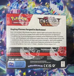 Pokemon TCG Scarlet & Violet - Obsidian Flames Booster Box New Factory Sealed - Image 4