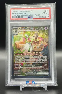 2023 Pokemon Scarlet & Violet Gardevoir ex #245/198 PSA 8 - Image 1