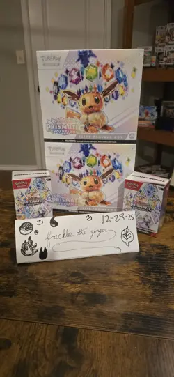 Pokemon TCG Prismatic Evolutions Sealed Lot (2 ETB's + 2 Booster bundles) - Image 1