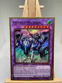 Invoked Mechaba - Premium Gold Rare 1st Edition MGED-EN025 - NM - YuGiOh - Image 1