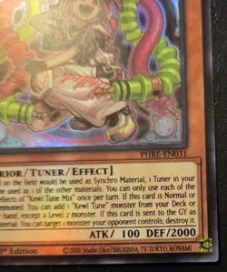 Kewl Tune Mix PHRE-EN031 1st Edition Ultra Rare Phantom Revenge Yu-Gi-Oh! TCG - Image 5