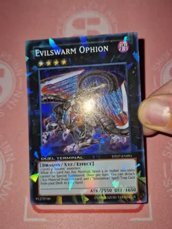 Evilswarm Ophion (LP) DT07-EN091 Duel Terminal Super Rare - Image 2