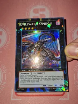 Evilswarm Ophion (LP) DT07-EN091 Duel Terminal Super Rare - Image 5