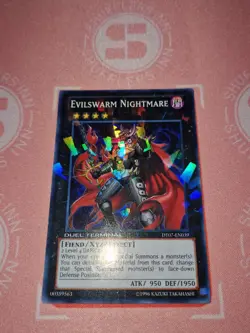 Evilswarm Nightmare (LP) DT07-EN039 Duel Terminal Super Rare - Image 1