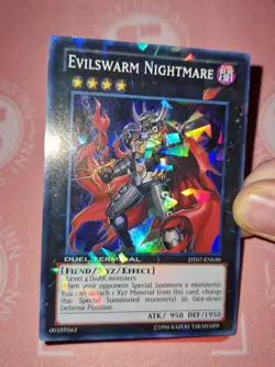 Evilswarm Nightmare (LP) DT07-EN039 Duel Terminal Super Rare - Image 2