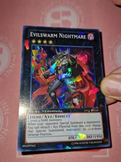 Evilswarm Nightmare (LP) DT07-EN039 Duel Terminal Super Rare - Image 4