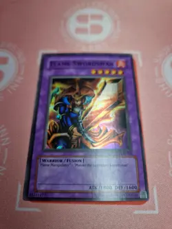 Flame Swordsman (LP) LOB-003 Super Rare Unlim - Image 1