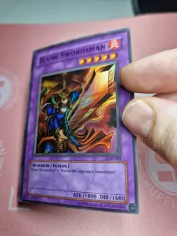 Flame Swordsman (LP) LOB-003 Super Rare Unlim - Image 5