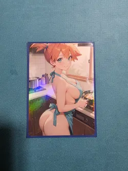 Beautiful Waifu Card -Misty-Goddess ACG Custom DIY Fan Art Card - Image 1