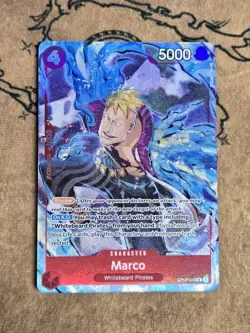 One Piece Card Game Marco Alternate Art OP02-018 Rare NM English - Image 1