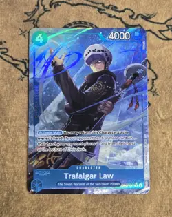 One Piece Card Game Trafalgar Law (Parallel) OP07-047 Rare NM English - Image 1