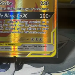 Pokemon Card English Reshiram & Charizard GX Promo SM247 Jumbo Card 2021 #1 - Image 4