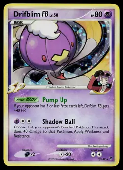 Pokemon Card - Drifblim FB Supreme Victors 3/147 Holo Rare - Image 1