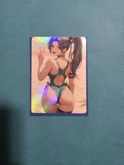 Beautiful Waifu Card -Psylocke-Goddess ACG Custom DIY Fan Art Card - Image 1