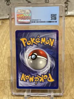 Vaporeon Holo Rare Vintage Pokemon Card Jungle Set 12/64 Graded CGC 6.5 Ex/NM+ - Image 3